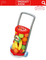 22 Pieces Kitchen Cutting Vegetables Plastic Fruit Food Toy with Cart