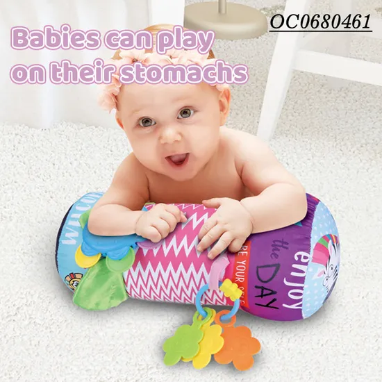 Professional Manufacturer Custom Baby Rattles Toys Safe Soft Pillow for Newborn