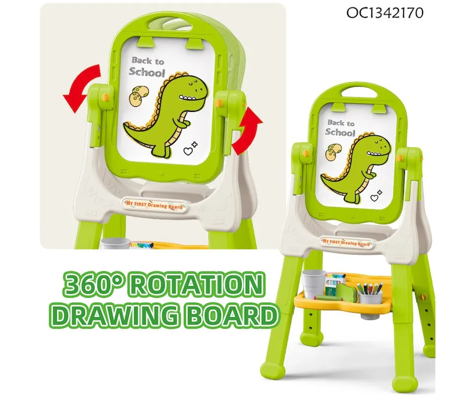 Wholesale Customized Plastic Kids Double-Sided Erasable Drawing Board for Daycare Centers