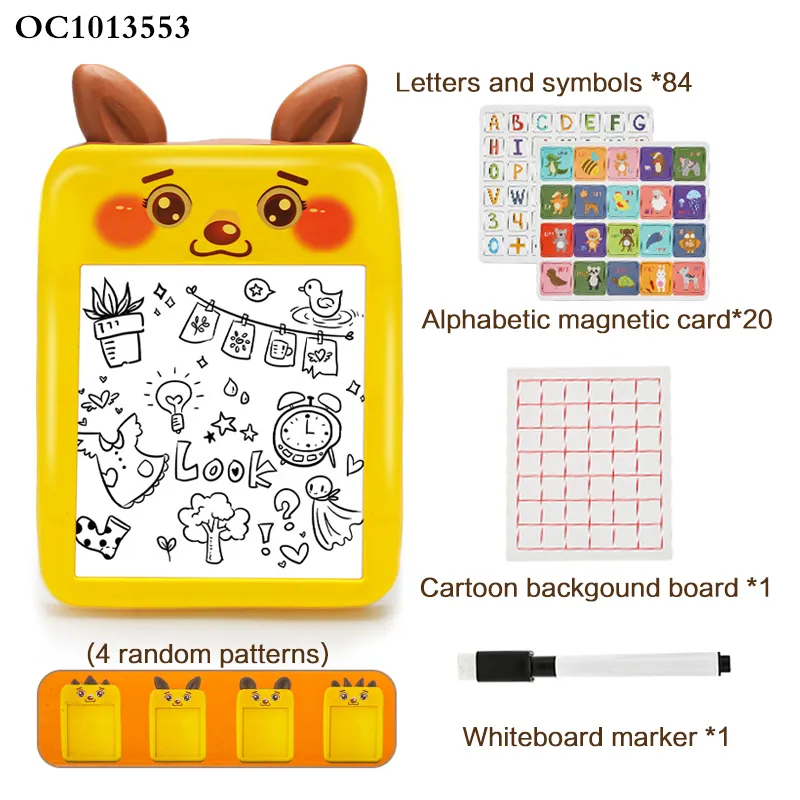 Children Game Matching Puzzle Drawing Writing Board Stem New Montessori Toys Early Educational Toys with Colorful Pens Wholesale