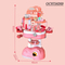 Dinosaur Table Pretty Beauty Salon Dresser Makeup Bag Set Toy for Girls