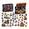 35 Compartment Hot Selling 1057PCS Educational Plastic Halloween Items Gift Favors Building Block Toy Surprise Blind Box for Kid