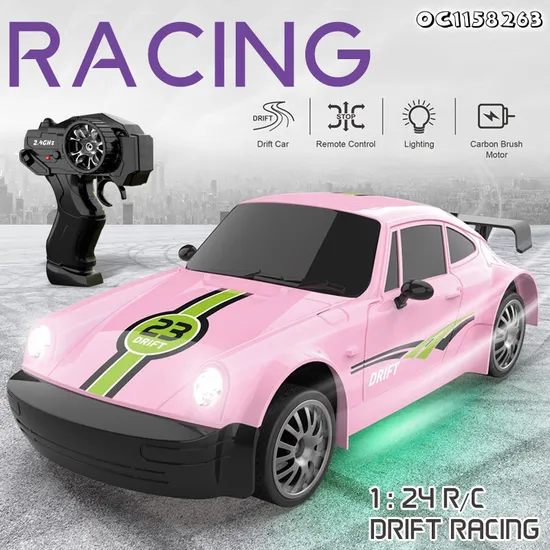 Radio Controlled Child Toy Wholesale RC Drift 1: 24 Scale Remote Control Car Models Racing Game Toy Car