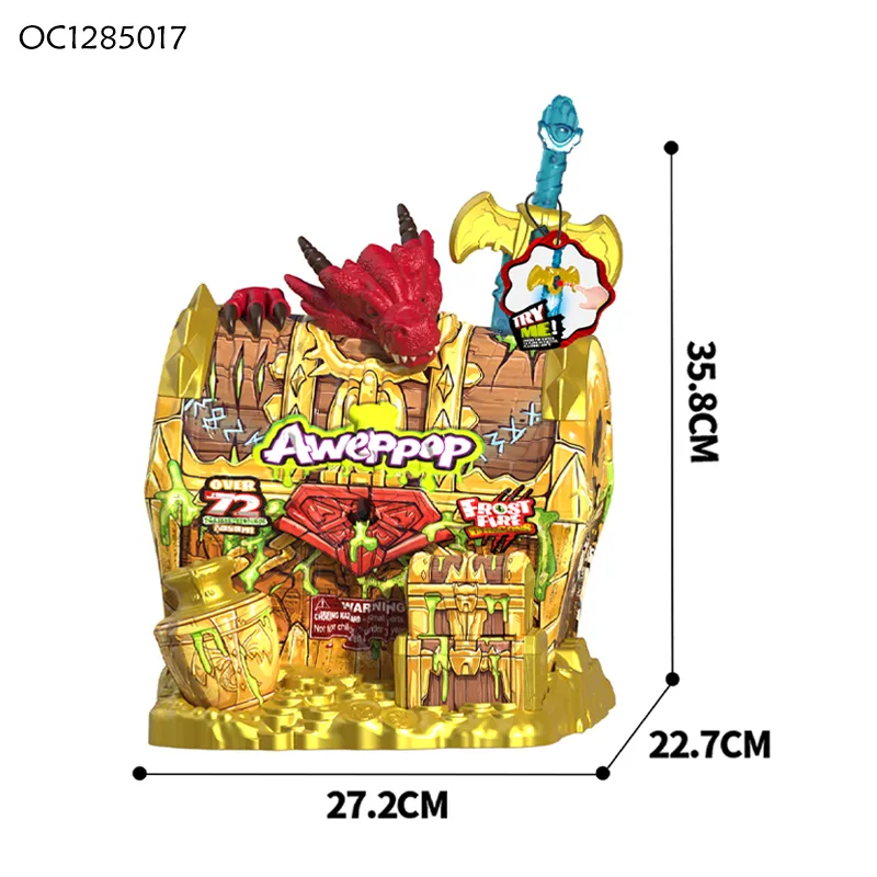The Newest Item Trending Product 2026 New Arrival Fun and Learning Small Assembled Dinosaur Model Toys with Mist in Plastic Egg