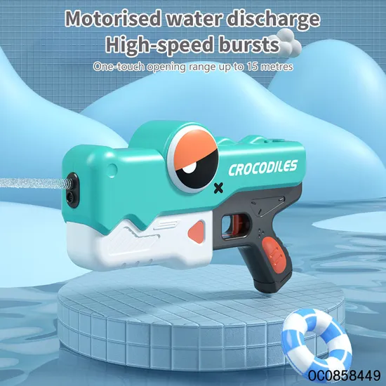 Summer Outdoor Gift Kids Toy Wholesale Large Capacity High Pressure Electric Water Gun for Children