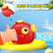 Kids Summer Handheld Water Shooting Outdoor Custom Logo Plastic Fish Shape Water Gun Toy for Garden Swimming Pool