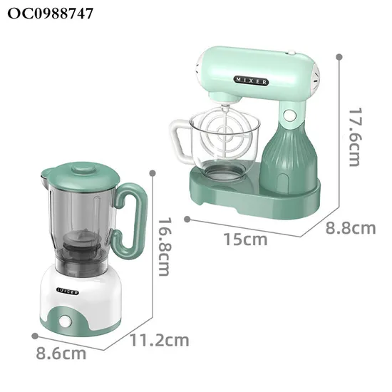 Pretend Play Preschool Toy Plastic Home Appliance Kitchen Funny Juicer Machine Toy Blender