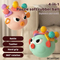 Hand Eye Coordination Training Shape Color Cognitive Development Toys Silicone Baby Teether Non Toxic Activity Cube for Baby