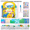 Early Childhood Educational Toys Reusable Montessori Magic Water Painting Busy Book Animals Baby with DIY Kids Sticker Toy