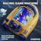 Interactive Simulation Gaming Table Cute Electronic Racing Adventure Car Steering Wheel Toy for Kid Toddler Musical Driving Game