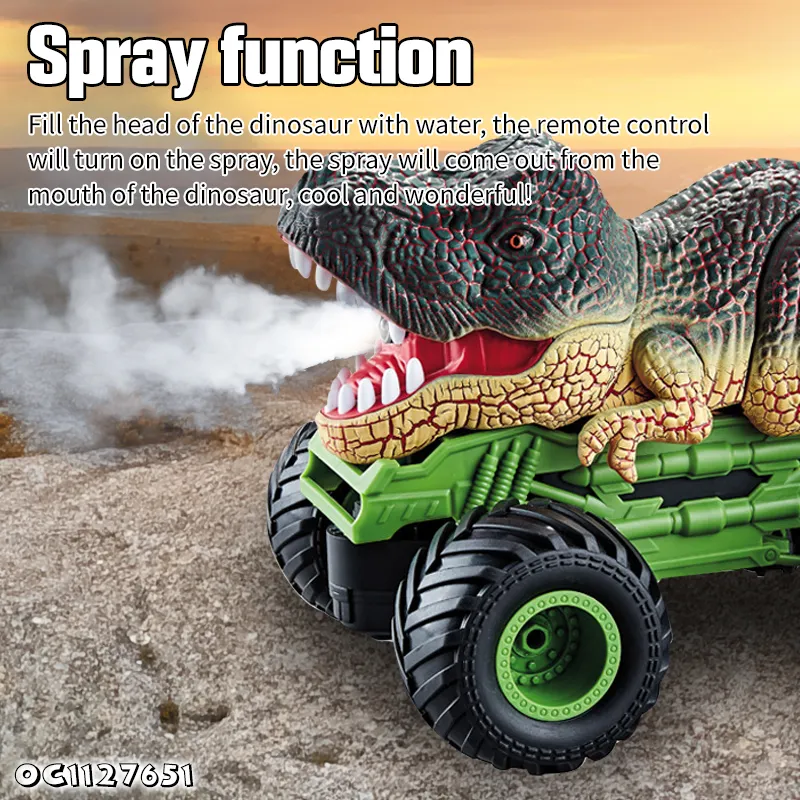 Wholesale Drift Boys RC Race off Road Toy Car Dinosaur Drift Truck Toy