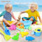 Children Kids Plastic Dinosaur Sand Molds Sand Carrying Truck Pools Water Fun Beach Sand Summer Shovel Digging Toy for 2026