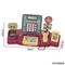 Fruit Vegetable Pretend Kitchen Kids Home Big Supermarket Toy with Cash Register Toy