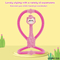 Stress Relief Spring Telescopic Suction Cup Giraffe Toy Tube Fidget Other Baby Squeeze Toys Plastic