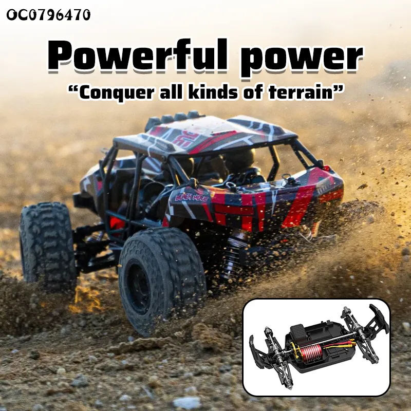 52km/H Model 1: 18 Motor Brushless Toys Kids Model Electric Wholesale Remote Control Drift RC Car