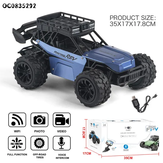 off Road RC Car Toys with HD Anti Shake Camera for Adults with High Speed off Road Car Toys