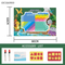 Montessori Educational Water Doodle Drawing Mat Kids Painting Writing Board Learning Early Education Toys