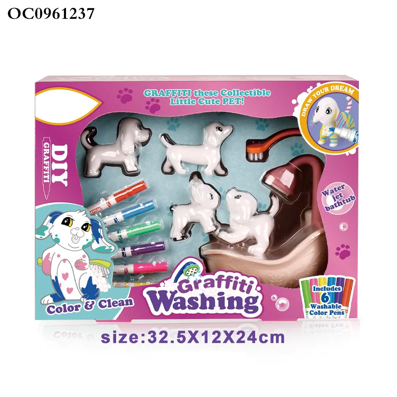 Kids Doodle Learning Graffiti DIY Color Games Wholesale Educational Drawing Toys