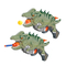 OEM Super Power Safe Weapon Kids Cheap Plastic Soft Foam Bullet Custom Interesting Dinosaur Gun Shooting Toys
