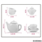 Design Cup Doodle Hand Ceramic Painting Art and Craft DIY Montessori Educational Creative Toys for Kids