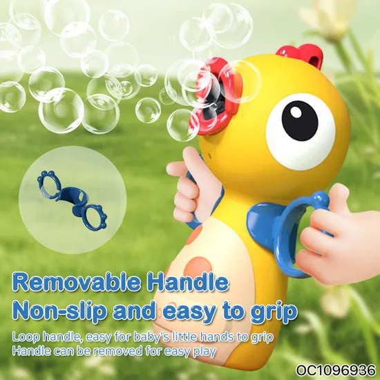 Hot Selling Children Cartoon Duck Soap Bubble Machine Wand New Release Manufacturers Wholesale Bubble Toys with Liquid for Kids
