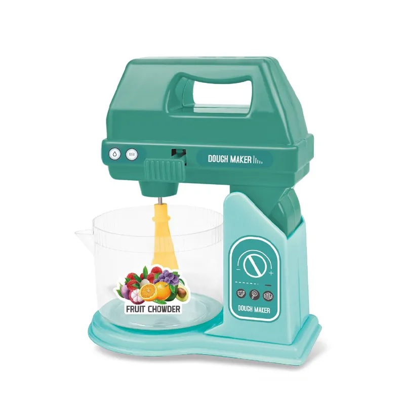 Wholesale Pretend Play Funny Juicer Plastic Mini Electric Blender Children's Plastic Kitchenkids Toys