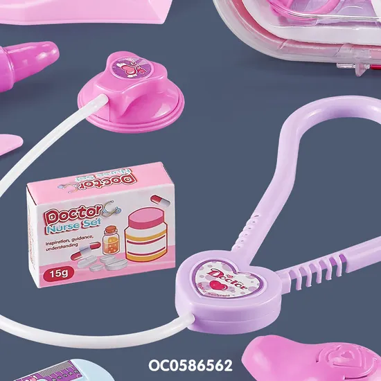Wholesale Kids Promotional Gift Medical Pretend Plastic Montessori Doctor Role Play Set Toys