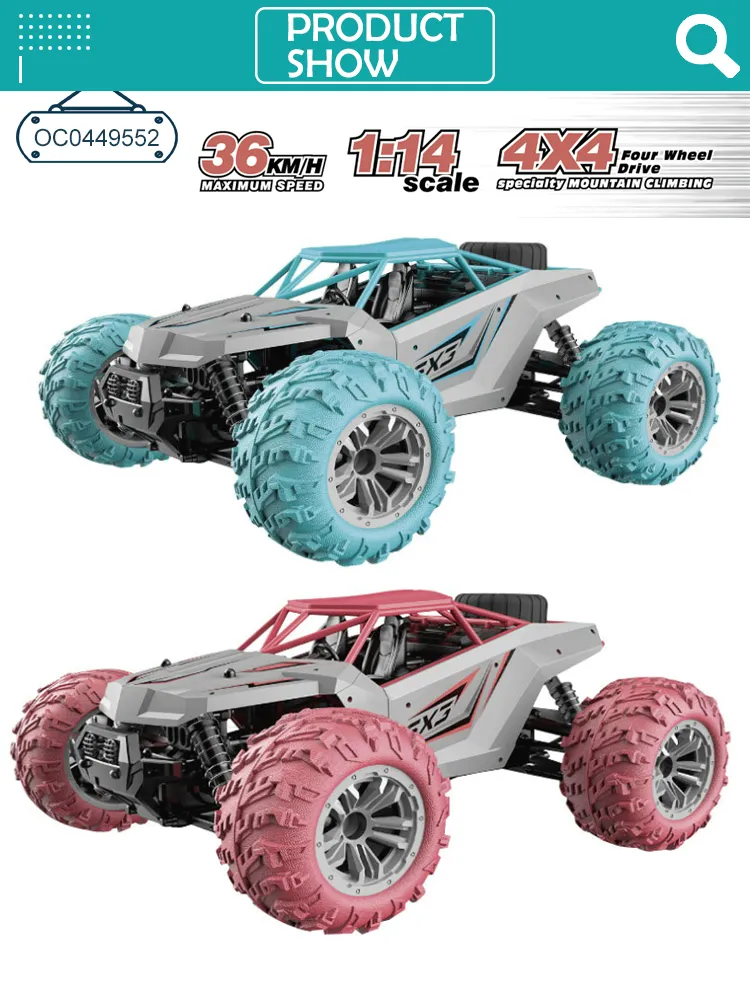Wholesale Four Wheel Drive Electric High Speed Wholesale 1/14 Scale Remote Control RC Car