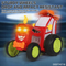 Wholesale Train Head Cartoon Mini Stunt Jumping Remote Control RC Toy Car for Kids