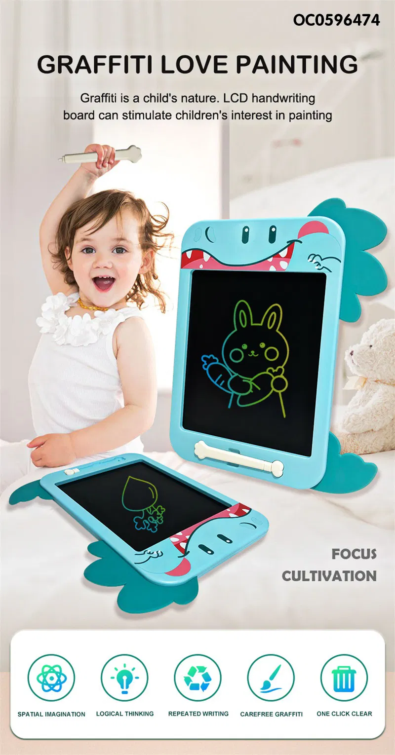 Kids Magic LCD Tool Montessori Popular Creative DIY Toys Magnetic Drawing Writing Board for Kids