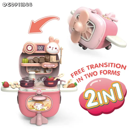 Wholesale Children Small Simulation Plastic Kitchen Mini Appliances Pink Cooking Pretend Toys for Kids