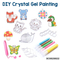 Wholesale DIY Child Home Educational Arts and Crafts Kit Crystal Growing Rainbow Painting Popular DIY Toy for Kids