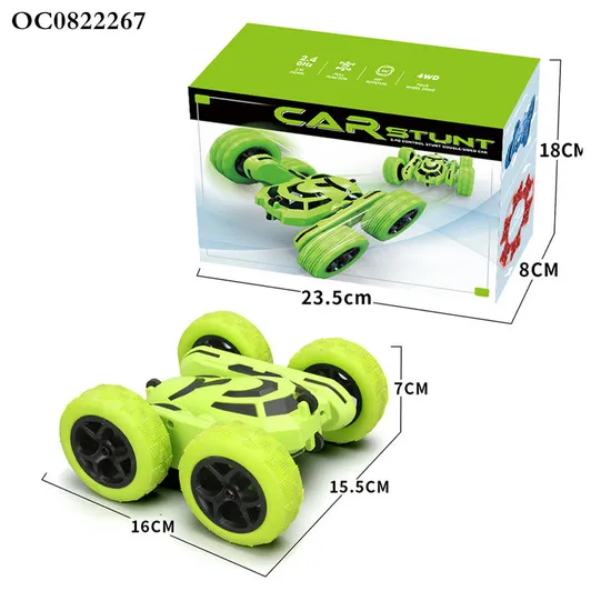 Wholesale Electric 360 Degrees Double-Sides Stunt Model Remote Control Toy Car