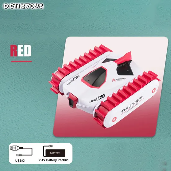 Wholesale New Model Land and Water Vehicle Amphibious Remote Control Stunt Double Sided RC Car Toy