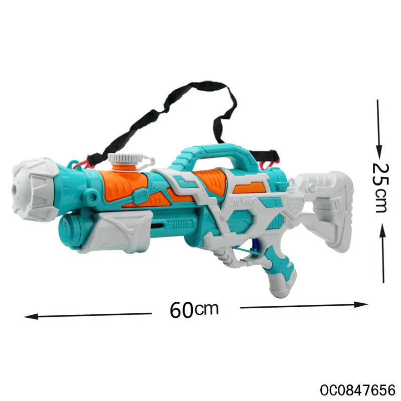 Powerful High Pressure Water Gun Kids Plastic Big Size Water Gun for Summer Shooting Game
