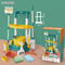 Wholesale Housekeeping Broom and Mop Cleaning Tools Pretend Play Home Cleaning Play Set Cleaning Cart Toy for Kids Home
