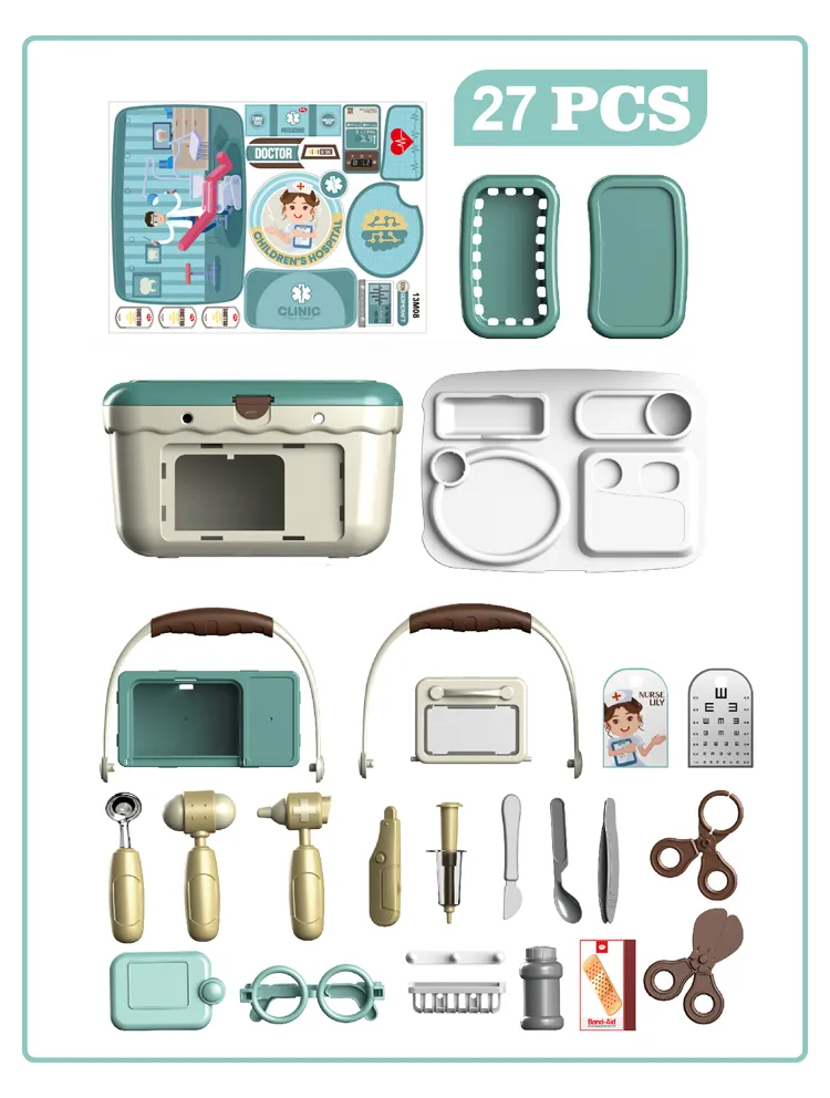 Toys Pretend Play Games Dentist Educational Montessori Interactive Hospital Creative Doctor Set for Kids