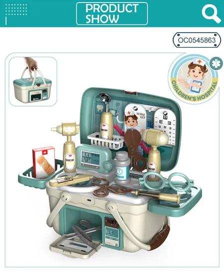 Toys Pretend Play Games Dentist Educational Montessori Interactive Hospital Creative Doctor Set for Kids