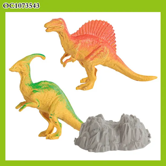 Wholesale Boys PVC Plastic Biq Dinosaur Toy Kids Assemble Soft Bullet Games Plastic Toys Gun
