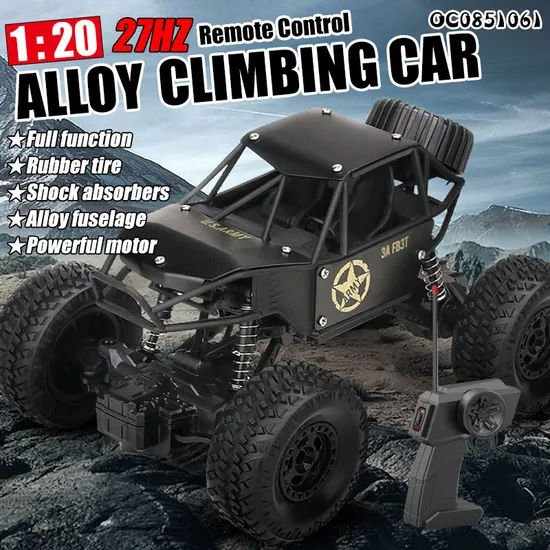 off Road Remote Control Metal Scale 1: 20toy Car for Kids