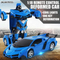 Wholesale Deformation Robot Car Model Display 1: 18 Scale Model Wheel RC Remote Control Car for Kids