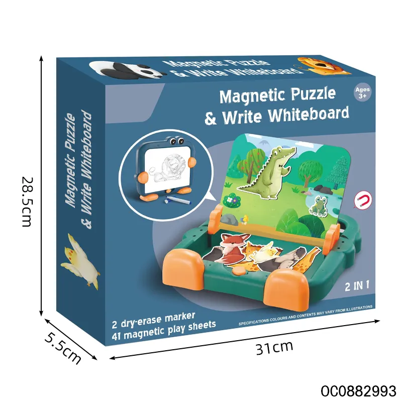 Writing Wholesale Montessori Tablet Drawing Board Toys Kids Children's Magnetic Popular Puzzle Early Education Toy