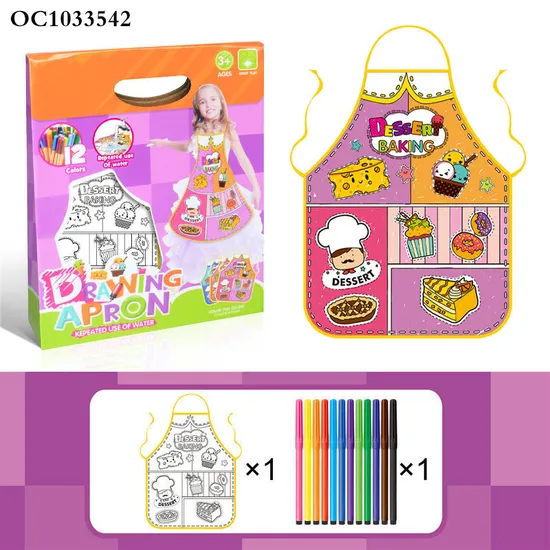 Wholesale Educational Handmade Custom Art Kids Popular DIY Doodle Drawing Waterproof Paint Washable Coloring Mats Toys for Children