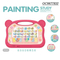 Montessori Popular DIY Educational Intelligent Learning Machine Children Double Sided Magnetic Drawing Board Toy