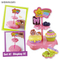 Wholesale Pretend Ice Cream Pretend Game Afternoon Tea Dessert Set Birthday Cake Cheap Children's Plastic Kitchens Food Toy for Kids