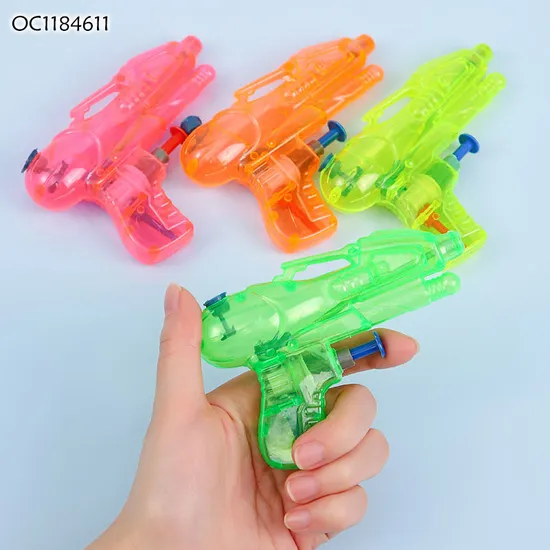 Wholesale Promotional Beach Accessories 6PCS Cheap Plastic Toy Sniper Water Gun