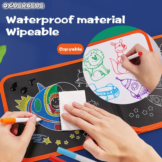 Wholesale DIY Baby Coloring Cloth Books Early Education Painting Drawing Montessori Educational Toy
