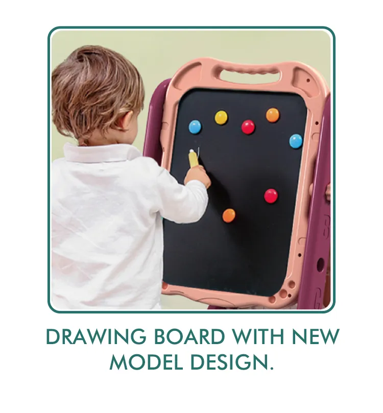 Wholesale Montessori Double Sided Magnetic Writing and Drawing Kids Learning Toys Board