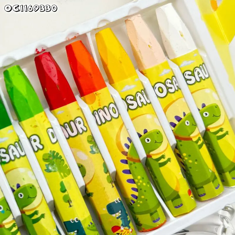Wholesale Painting Dinosaur Parking Artist Tools and Art Materials Set Pencil Crayons Box Set Drawing Toy for Kids