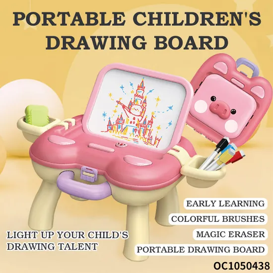 Wholesale Early Montessori Educational Drawing Table Set Learning Popular DIY Toys for Kids